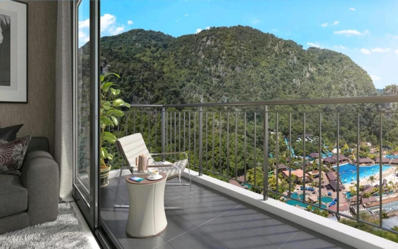 Hotspring 2 Premium 1510 Sunway Onsen Theme Park View, 5pax Pangsapuri *